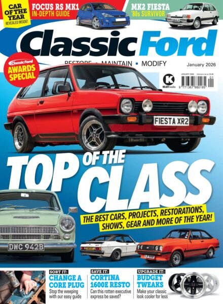 Classic Ford – January 2026 Cover