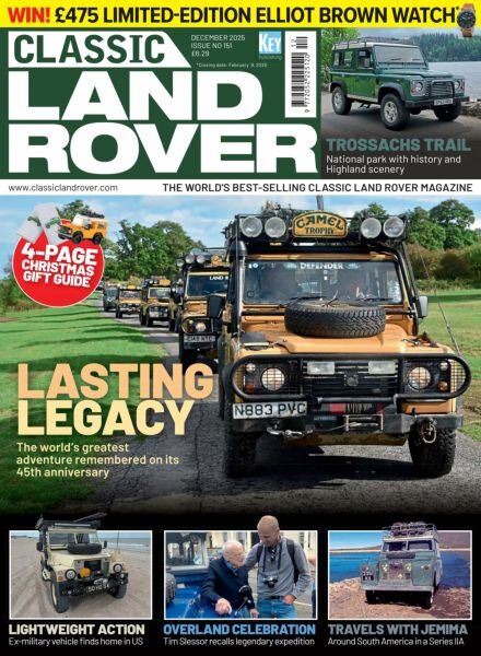 Classic Land Rover – December 2025 Cover
