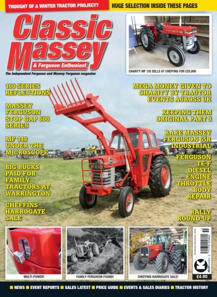 Classic Massey & Ferguson Enthusiast – November-December 2025 Cover