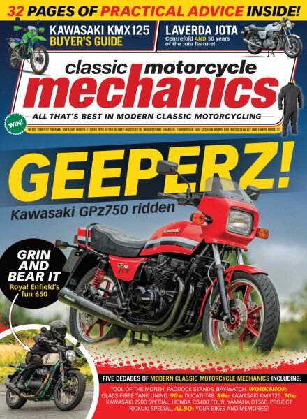Classic Motorcycle Mechanics – December 2025 Cover