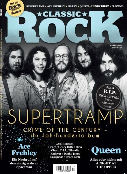 Classic Rock Germany – Dezember 2025 Cover