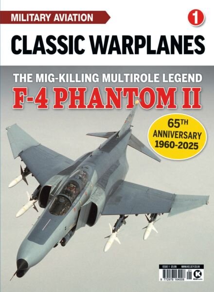 Classic Warplanes – F-4 Phantom II – October 2025 Cover