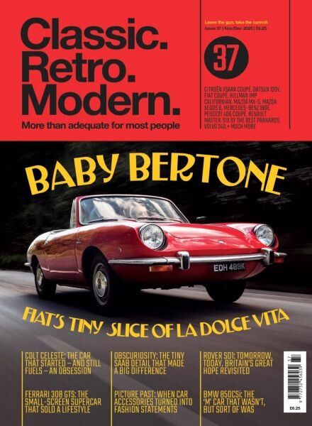 ClassicRetroModern – Issue 37 2025 Cover
