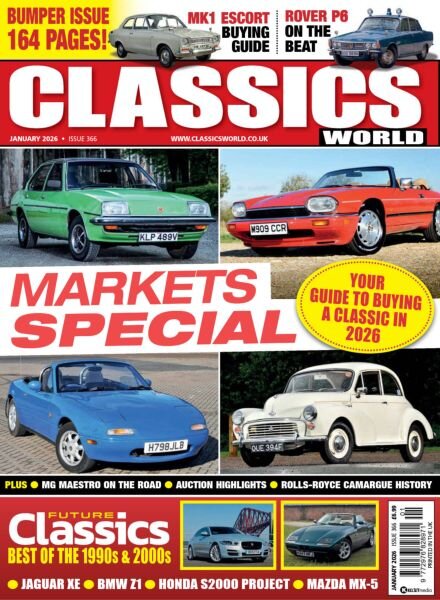 Classics World – January 2026 Cover