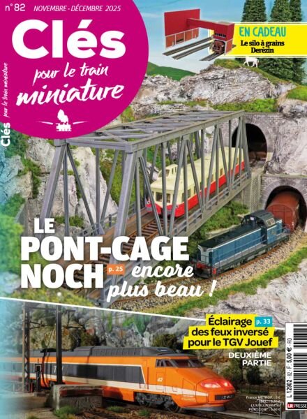 Cles pour le train miniature – Novembre-Decembre 2025 Cover