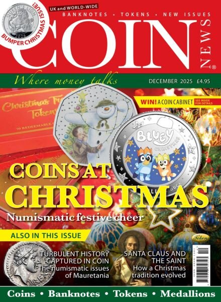Coin News – December 2025 Cover