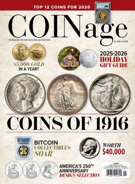 COINage – December 2025 – January 2026 Cover