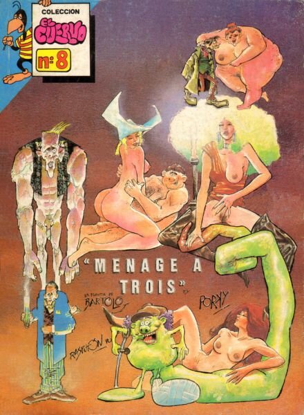 Coleccion El Cuervo 08 – Menage a trois Cover
