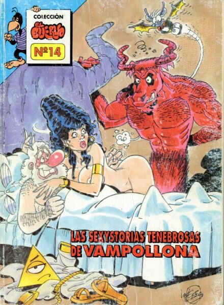 Coleccion El Cuervo – 14 Las sexystorias tenebrosas de Vampollona Cover