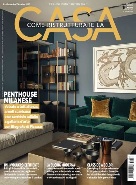 Come Ristrutturare la Casa – Novembre-Dicembre 2025 Cover