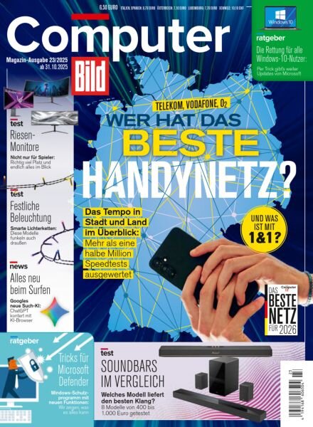 Computer Bild Germany – 31 Oktober 2025 Cover