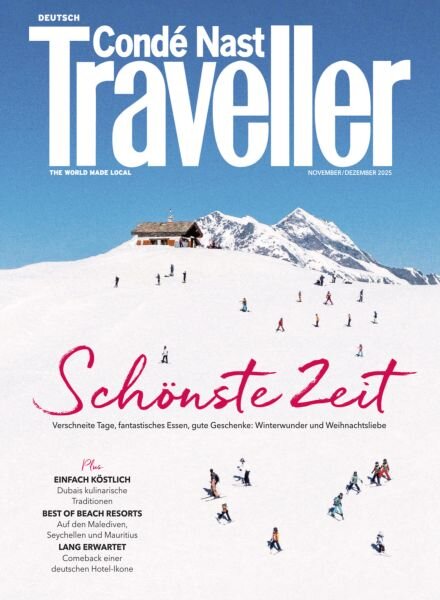 Conde Nast Traveller Germany – November-Dezember 2025 Cover