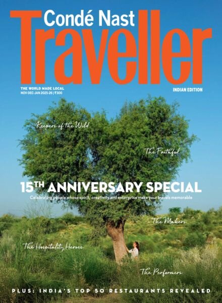 Conde Nast Traveller India – November-December 2025-January 2026 Cover