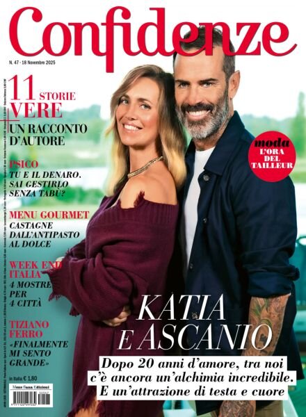 Confidenze – 18 Novembre 2025 Cover