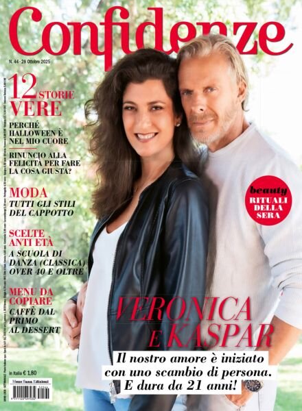 Confidenze – 28 Ottobre 2025 Cover