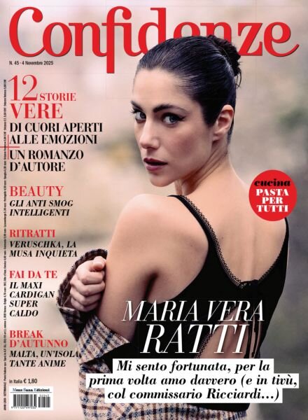 Confidenze – 4 Novembre 2025 Cover