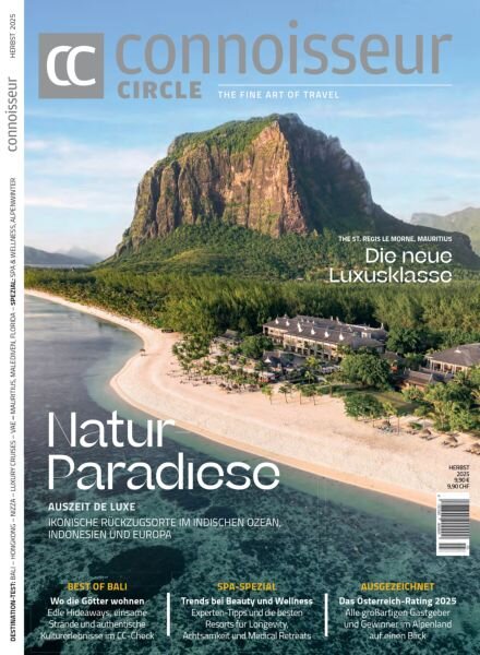 Connoisseur Circle – Herbst 2025 Cover