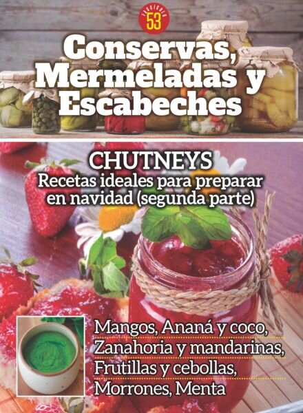 Conservas mermeladas y escabeches – Noviembre 2025 Cover