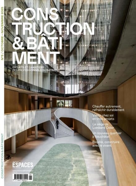 Construction & Batiment – Octobre-Novembre 2025 Cover