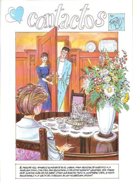 Contactos Comix Cover