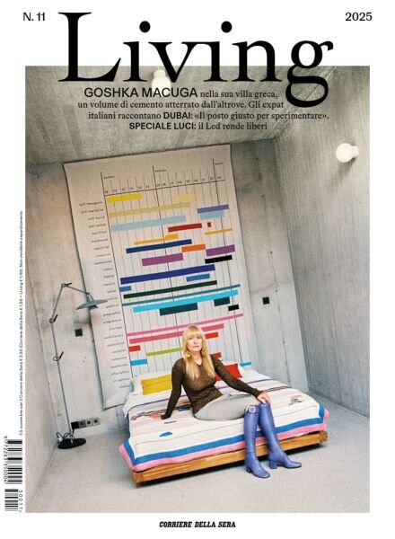 Corriere della Sera Living – Novembre 2025 Cover