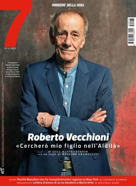 Corriere della Sera Sette – 21 Novembre 2025 Cover