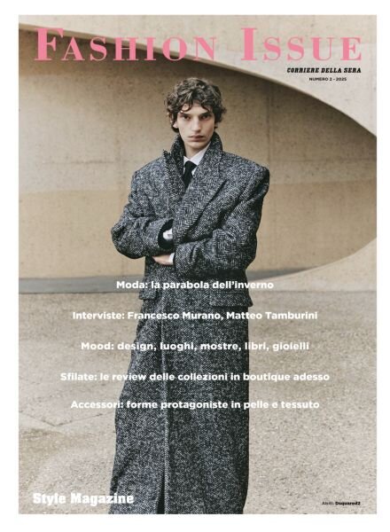 Corriere della Sera Style Fashion – 6 Novembre 2025 Cover