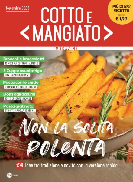 Cotto e Mangiato – Novembre 2025 Cover