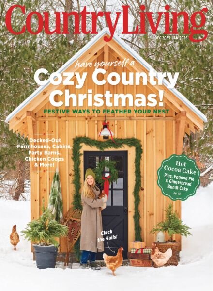 Country Living USA – December-January 2026 Cover