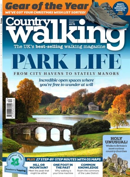 Country Walking – December 2025 Cover