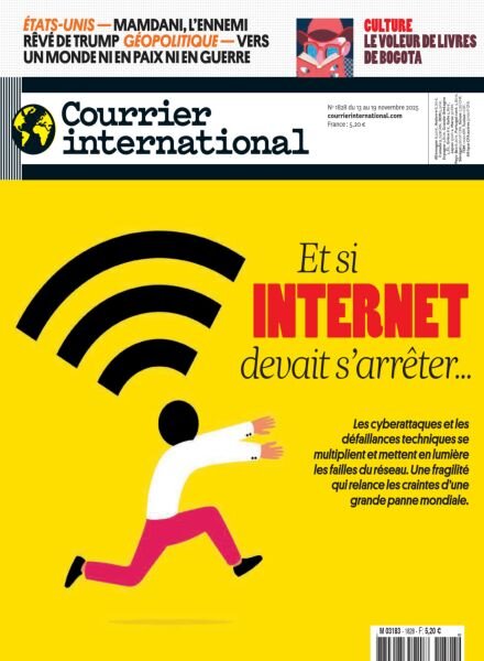Courrier International – 13 Novembre 2025 Cover
