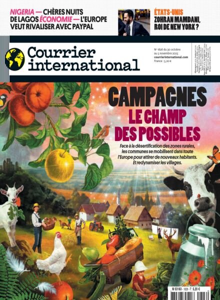 Courrier International – 30 Octobre 2025 Cover