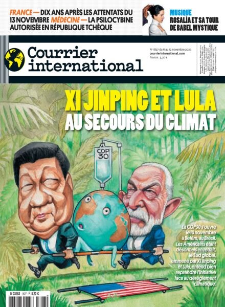 Courrier International – 6 Novembre 2025 Cover