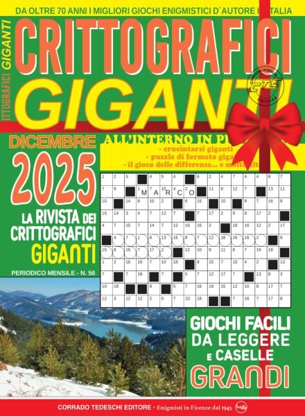 Crittografici Giganti – Dicembre 2025 Cover
