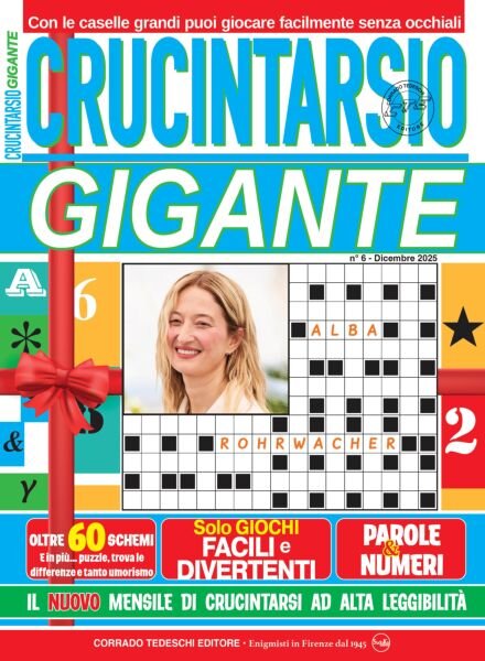 Crucintarsi Giganti – Dicembre 2025 Cover