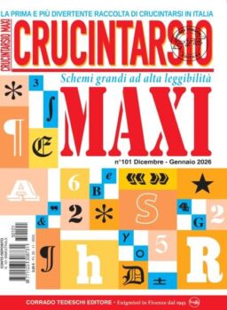 Crucintarsio – 20 Novembre 2025