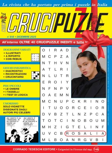 Crucipuzzle – Dicembre 2025 Cover