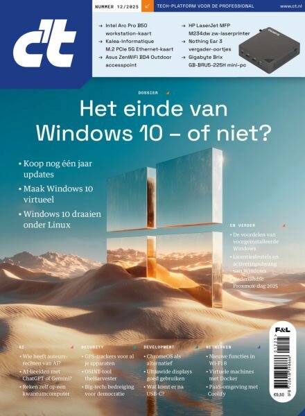 c’t Magazine Netherlands – December 2025 Cover