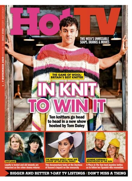 Daily Star Hot TV – 1 November 2025 Cover