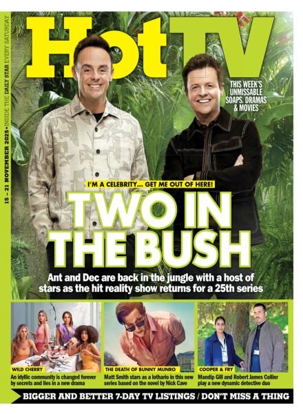 Daily Star Hot TV – 15 November 2025 Cover