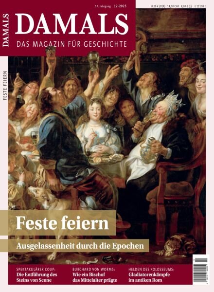 Damals – 21 November 2025 Cover