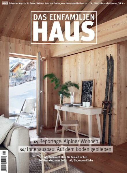 Das Einfamilienhaus – Dezember 2025 – Januar 2026 Cover
