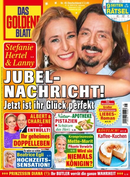 Das Goldene Blatt – 31 Oktober 2025 Cover