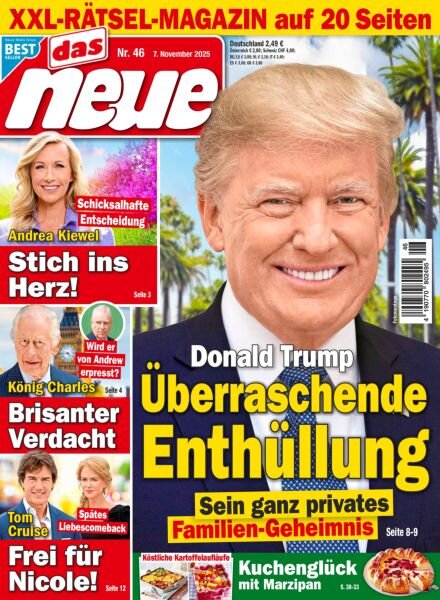 Das Neue – 8 November 2025 Cover