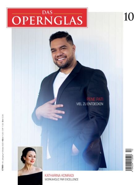 Das Opernglas – Oktober 2025 Cover
