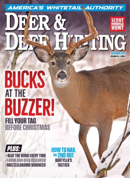 Deer & Deer Hunting – December 2025 Cover