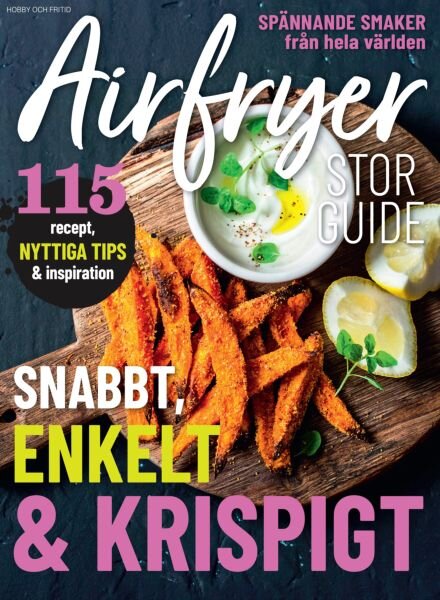 Den store air fryer-boken – Oktober 2025 Cover