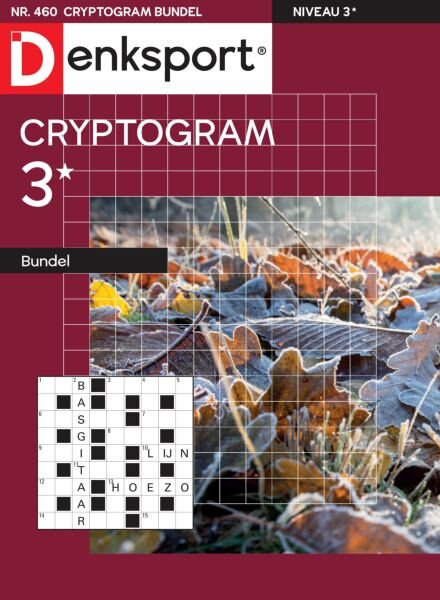 Denksport Cryptogrammen 3 bundel – 6 November 2025 Cover