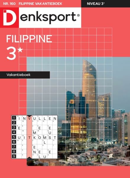 Denksport Filippine 3 Vakantieboek – 13 November 2025 Cover