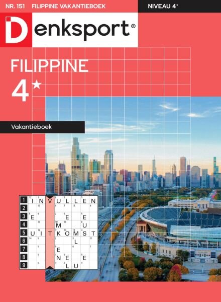 Denksport Filippine 4 Vakantieboek – 13 November 2025 Cover